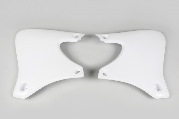 Radiator Covers white for Yamaha YZ 400 F (1998-99) - WR 400 F (1998-99) - YZ 426 F (1998-99)